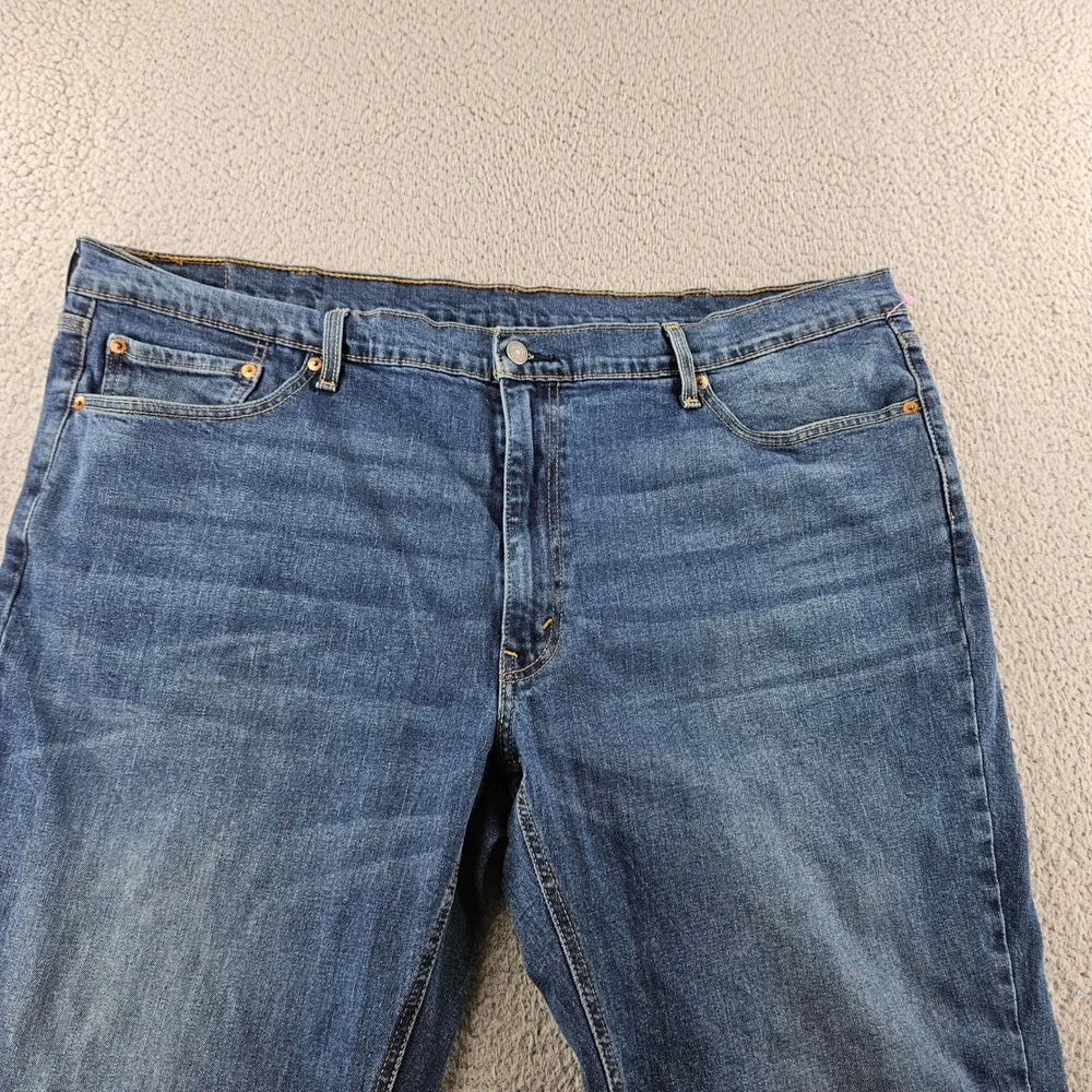 Levis 541 Athletic Taper Jeans Mens‎ Jeans 46x32 Blue Denim Stretch Classic